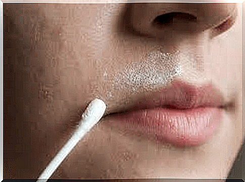 2 in 1 natural remedy to eliminate facial hair and smooth the skin