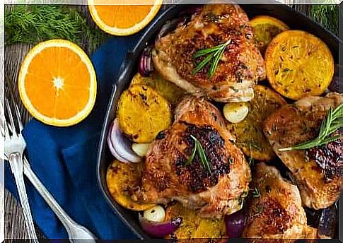 Chicken and orange recipes