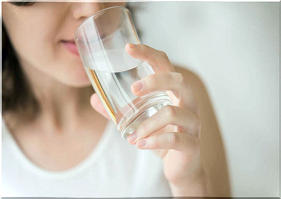 Staying properly hydrated can help tighten your skin and keep it healthy