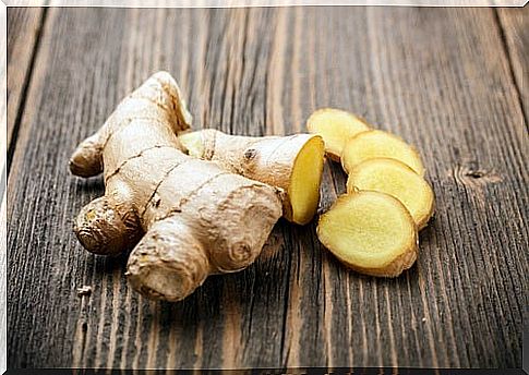 Ginger to fight cold