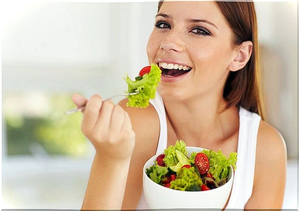 Salads can be a daily meal to lose weight