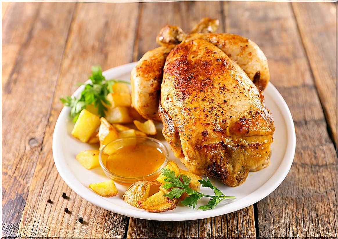 Nutrition Facts About Roasted Chicken