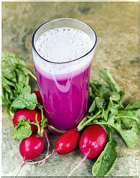 radish juice