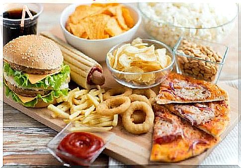 Eating fatty foods can trigger stomach upset